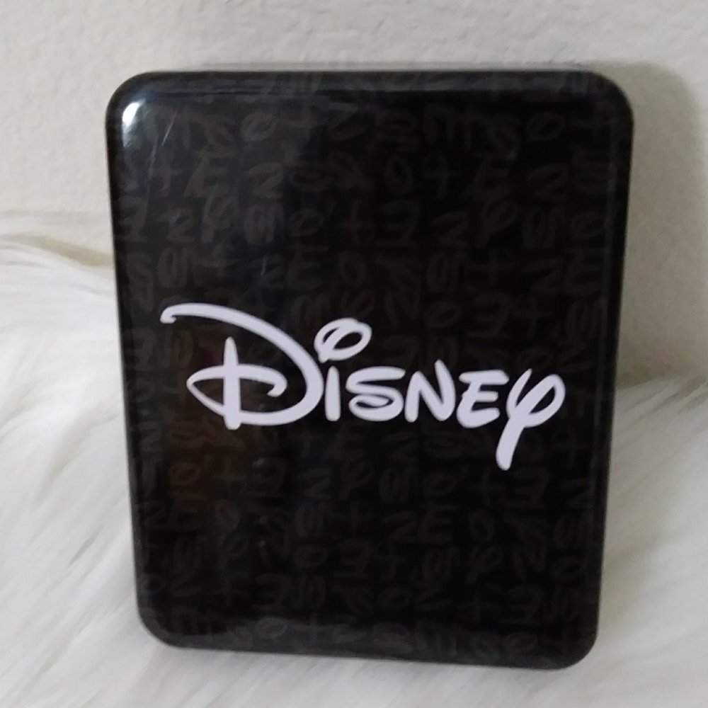 Disney Yellow Mickey and Minnie Bi-fold Wallet with Metal Tin Gift - Picture 7 of 16